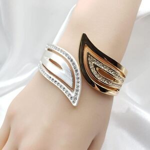 Brand New Gold & Silver Rhinestone Bracelet